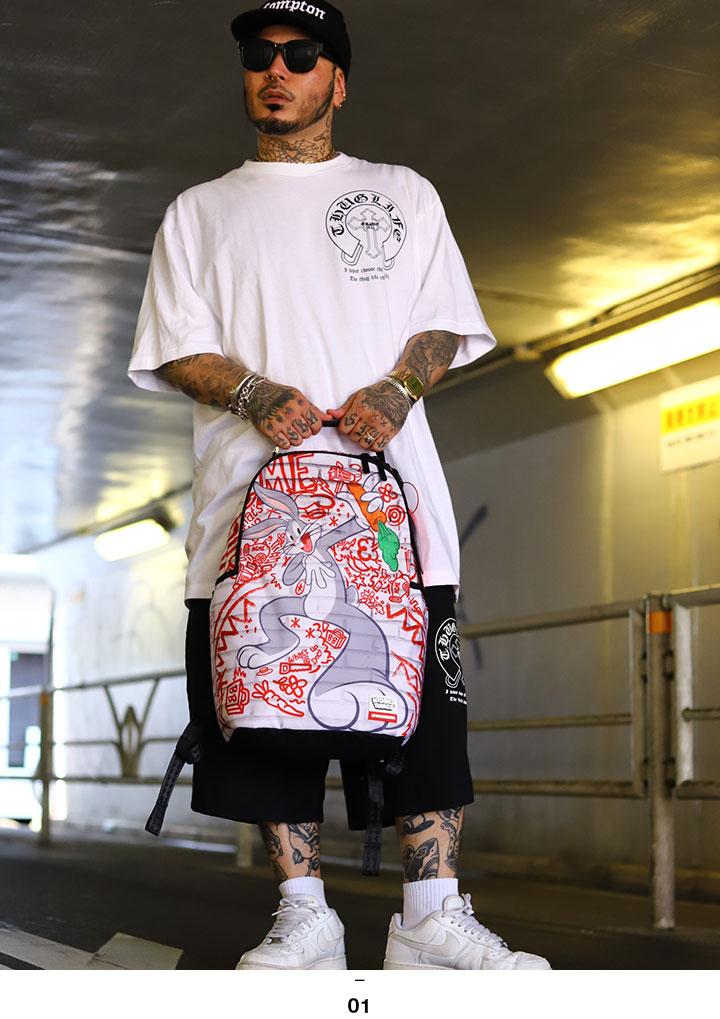 SPRAY GROUND × ルーニー・テューンズ バッグ 大きいサイズ Looney