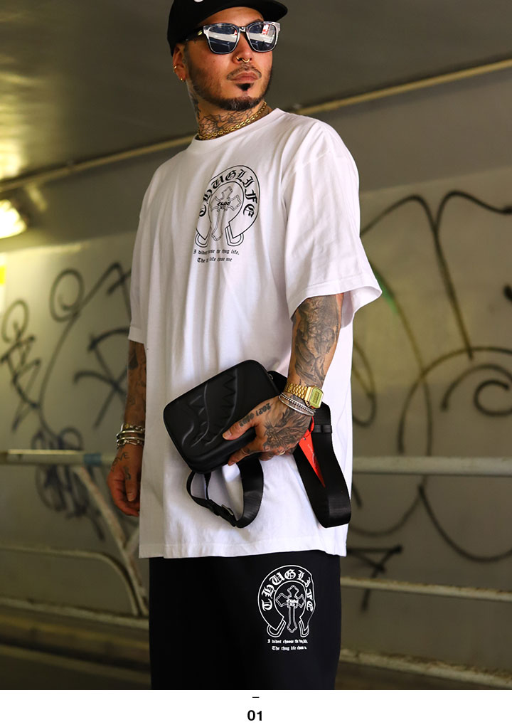 SPRAY GROUND バッグ ワンショルダーバッグ 縦型 メンズ