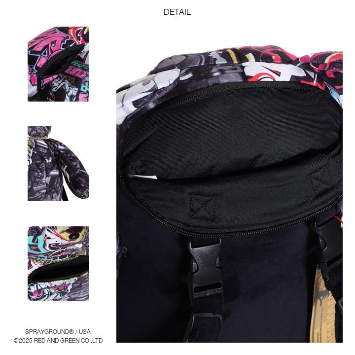 ミシカ × スプレイグラウンド コラボ　限定　バックパック　リュック ミシカ × スプレイグラウンド コラボ 限定 バックパック