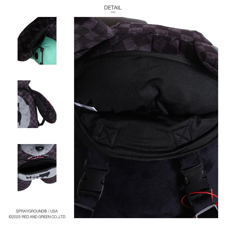 未使用タグ付き SPRAYGROUND ブラック リュック 未使用タグ付き SPRAYGROUND ブラック リュック 未使用タグ付き