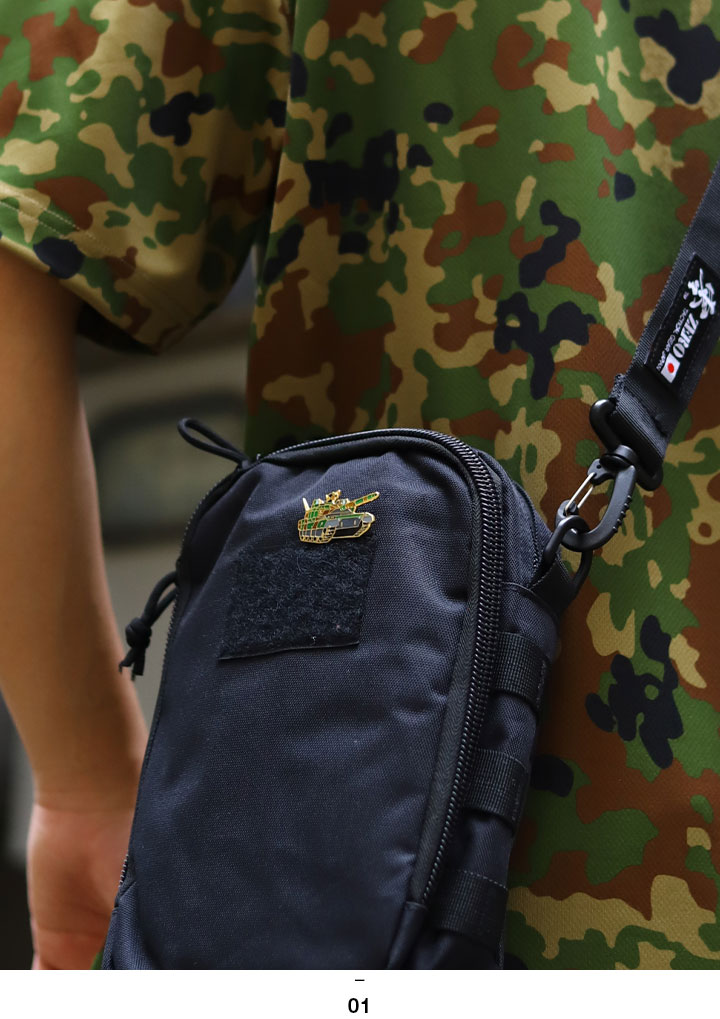 自衛隊 グッズ 10式戦車 陸上自衛隊 機甲科 ピンバッチ ピンバッジ