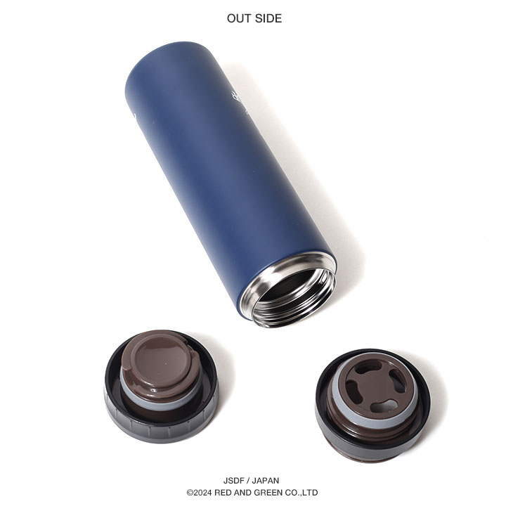 自衛隊 グッズ ブルーインパルス エンブレム 空自 水筒 コンパクト