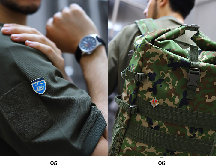 【自衛消防業務】　ピンバッジ　【未使用品】 楽天市場】自衛隊 グッズ 陸自 陸上自衛隊高等工科学校 HTS 校章