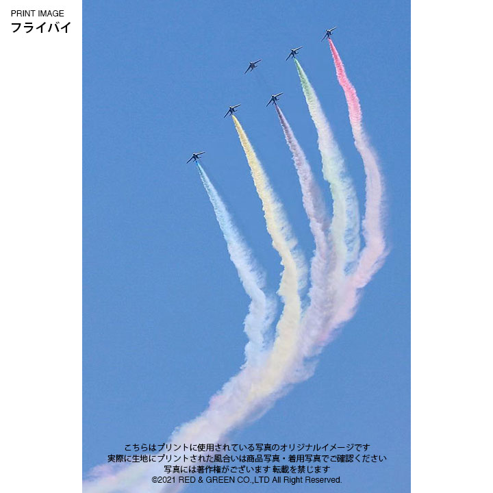 自衛隊 グッズ ブルーインパルス 空自 ロンT 大きいサイズ 航空自衛隊 Blue Impulse Tシャツ 長袖 2021年7月23日 東京 都内展示飛行 写真 ボックスロゴ｜weekindenim｜05