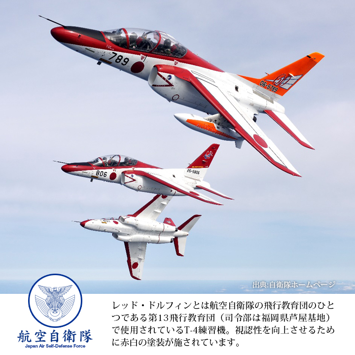 航空自衛隊 T-4 `レッドドルフィン 第32教育飛行隊` (完成品