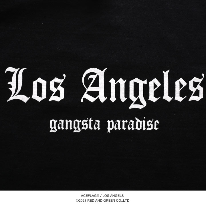 ACE FLAG ロンT 大きいサイズ エースフラッグ Tシャツ 長袖 シンプル 西海岸 Los Angeles ロサンゼルス ギャング スラング クリップス｜weekindenim｜12