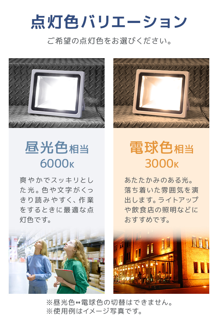 LED投光器 30W 300W相当 防水 LEDライト 作業灯 防犯 ワークライト 看板照明 屋外 ガレージ 昼光色 電球色 12個セット 一年保証  : a42c12 : WEIMALL - 通販 - Yahoo!ショッピング