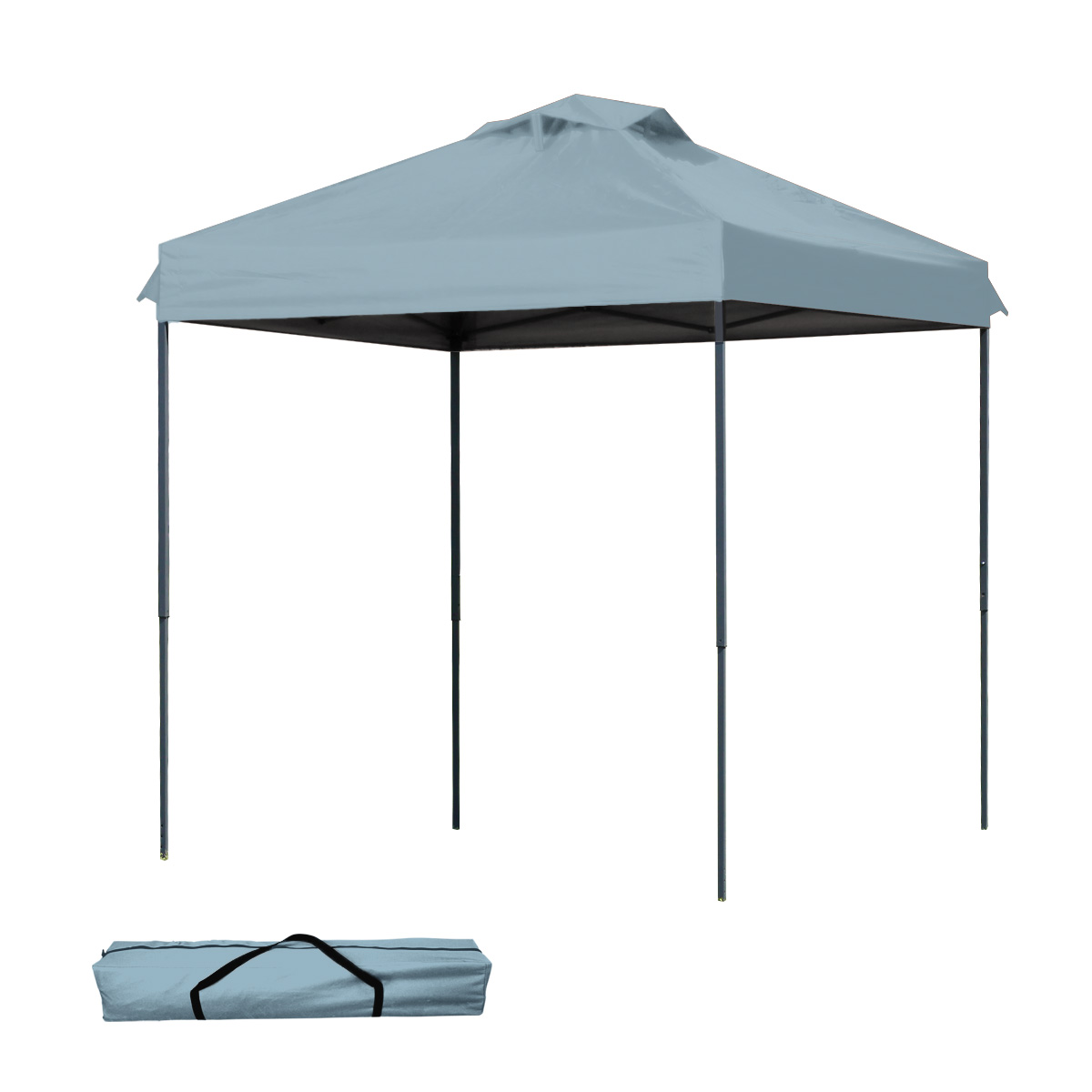 タープテント 2m×2m ワンタッチ サンシェード スチール 日よけ ベンチレーション付き 通気性抜群 紫外線防止 UVカット 撥水加工 MERMONT