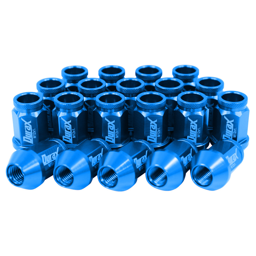 ホイールナット レーシングナット M12 P1.25 P1.5 ショート 色選択 自動車 貫通 Durax | Durax | 01
