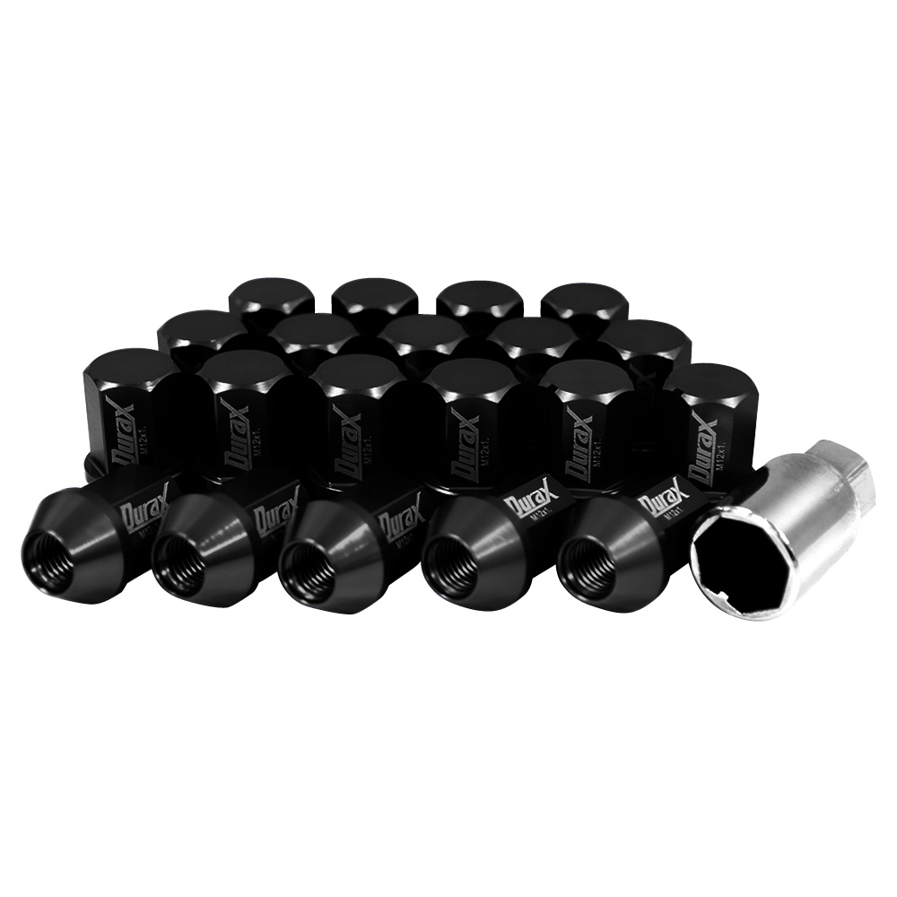 ホイールナット レーシングナット M12 P1.25 P1.5 ショート ロックナット 自動車 袋 Durax | Durax | 02