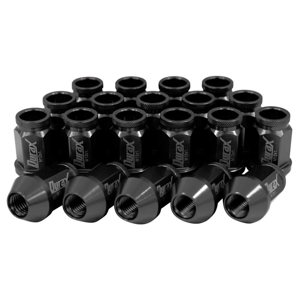 ホイールナット レーシングナット M12 P1.25 P1.5 ショート 色選択 自動車 貫通 Durax | Durax | 02