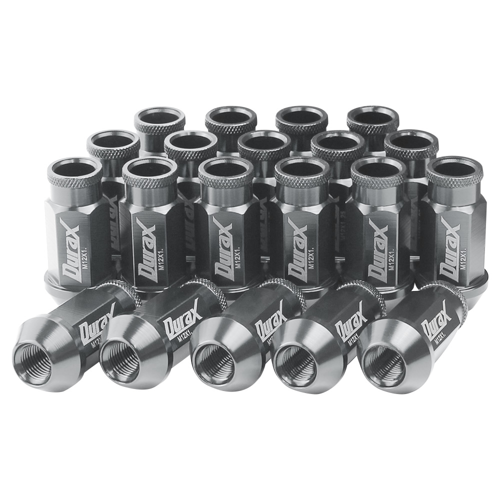 ホイールナット レーシングナット M12 P1.25 P1.5 ロング 色選択 自動車 貫通 Durax | Durax | 03