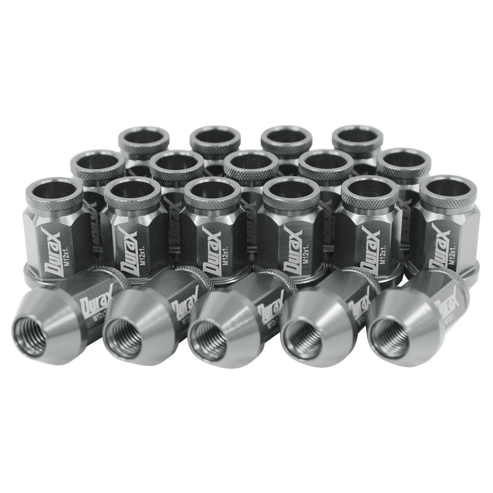 ホイールナット レーシングナット M12 P1.25 P1.5 ショート 色選択 自動車 貫通 Durax | Durax | 03