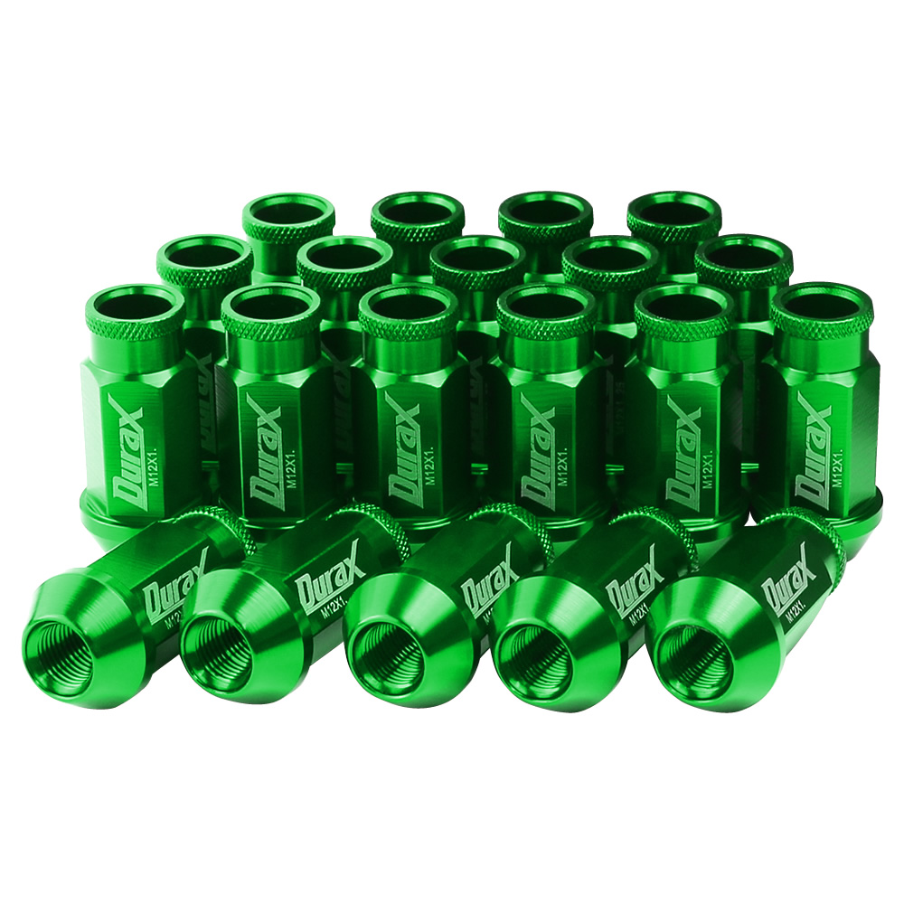 ホイールナット レーシングナット M12 P1.25 P1.5 ロング 色選択 自動車 貫通 Durax | Durax | 07