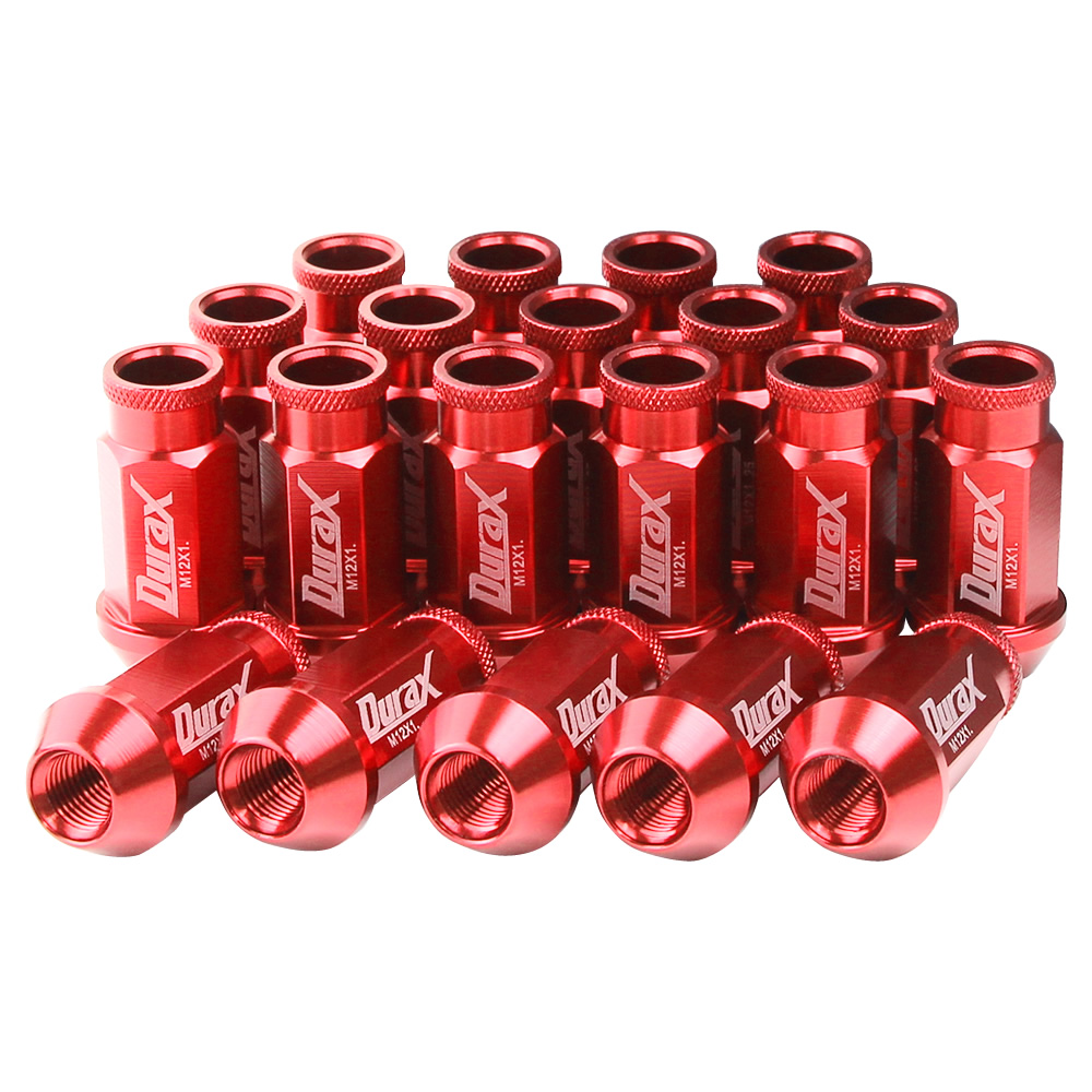 ホイールナット レーシングナット M12 P1.25 P1.5 ロング 色選択 自動車 貫通 Durax | Durax | 05