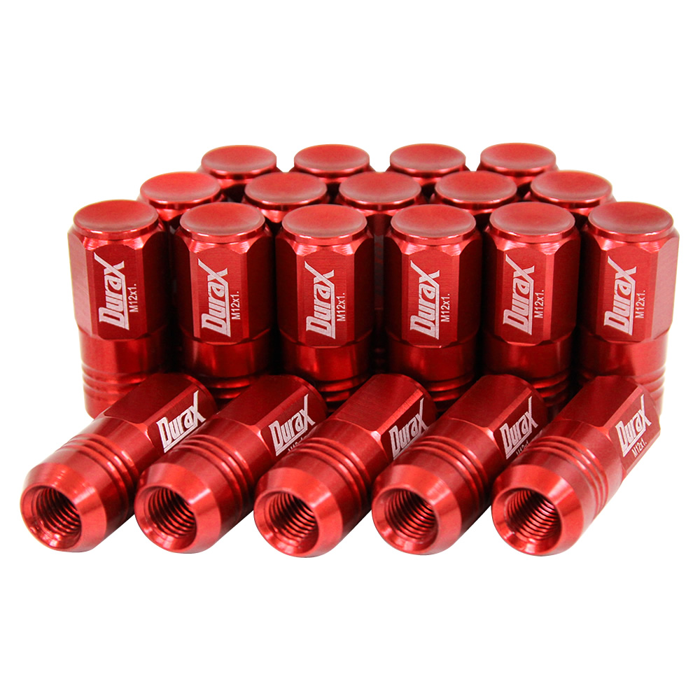 ホイールナット レーシングナット M12 P1.25 P1.5 ロング 色選択 自動車 袋 Durax | Durax | 05