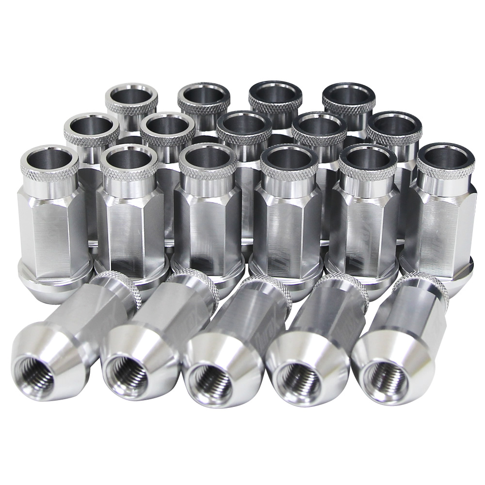 ホイールナット レーシングナット M12 P1.25 P1.5 ロング 色選択 自動車 貫通 Durax | Durax | 06