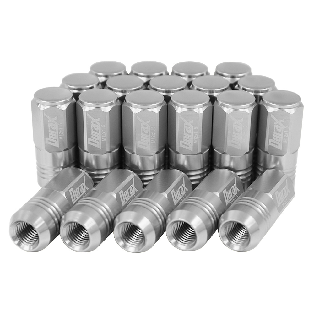 ホイールナット レーシングナット M12 P1.25 P1.5 ロング 色選択 自動車 袋 Durax | Durax | 06