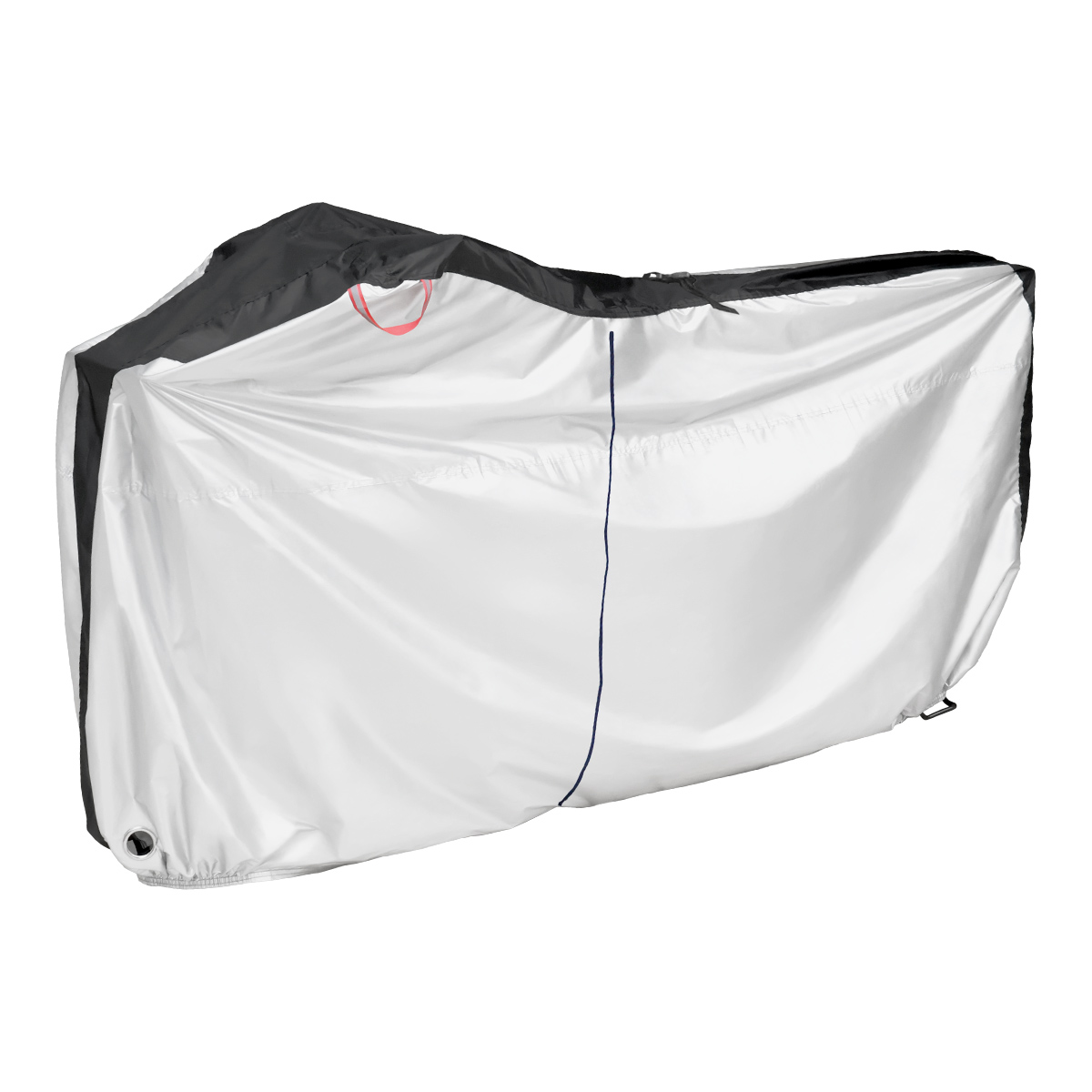 自転車カバー 防水 厚手 ハイバック 子供乗せ 子供用 大人用 サイドファスナー 飛ばない 破れにくい 横開き UVカット サイクルカバー 収納袋付き ロック穴 簡単 | WEIMALL | 01