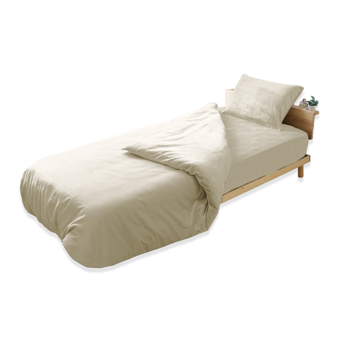 布団カバー 3点セット シングル 毛布にもなる おしゃれ 冬用 あったか 洗える 敷パッド マットレスカバー 掛け布団カバー ふわふわ 30cm対応 暖かい | WEIMALL | 02