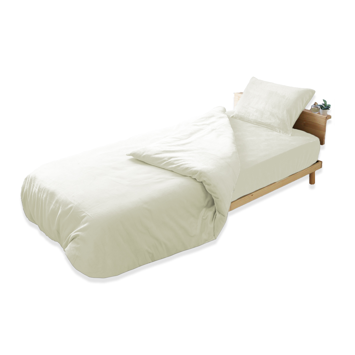 布団カバー 3点セット シングル 毛布にもなる おしゃれ 冬用 あったか 洗える 敷パッド マットレスカバー 掛け布団カバー ふわふわ 30cm対応 暖かい | WEIMALL | 03