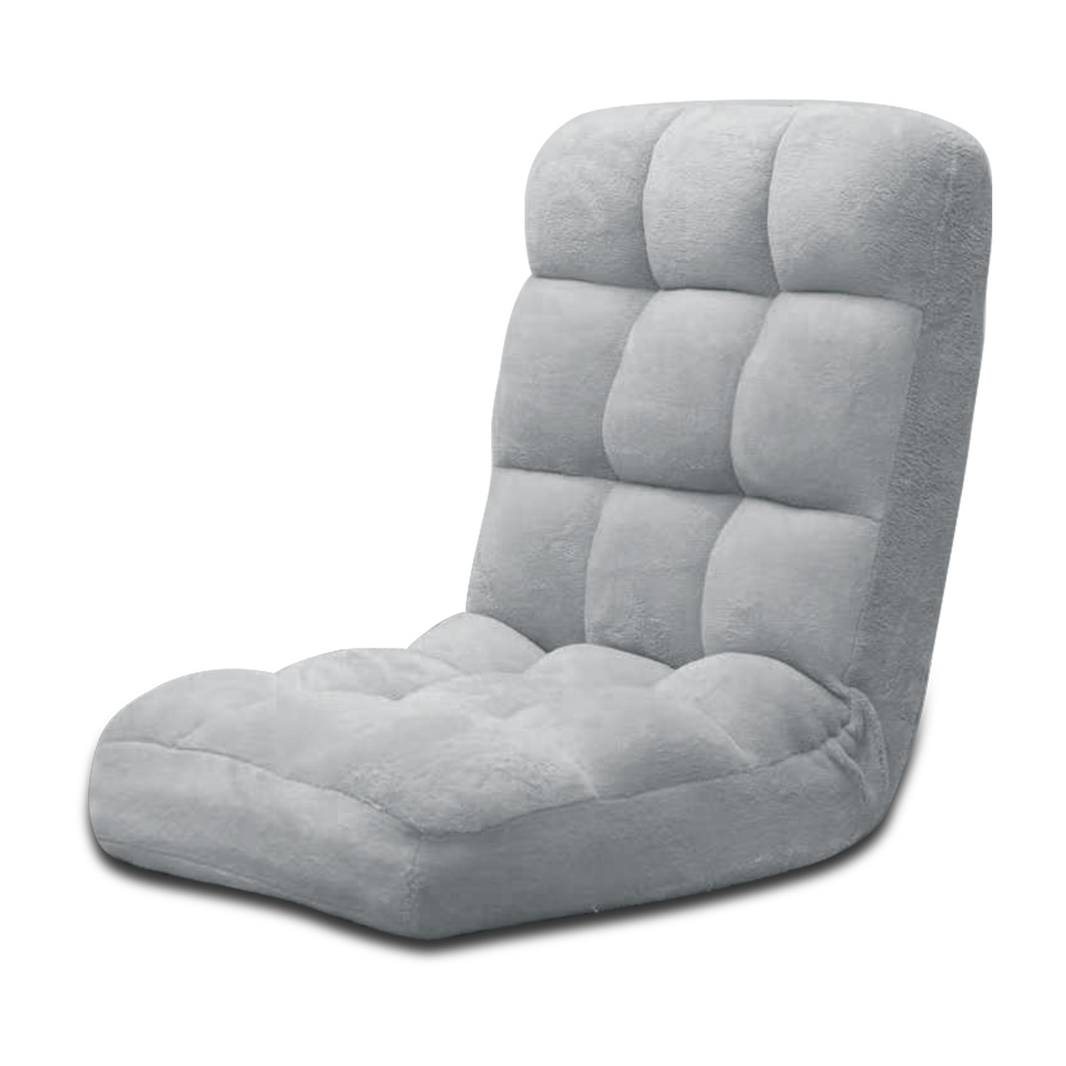 ソファ　ソファー　1人掛け　座椅子　リクライニングソファ　もこもこ　グレー 楽天市場】座椅子 ソファー 1人用 もこもこリクライナー