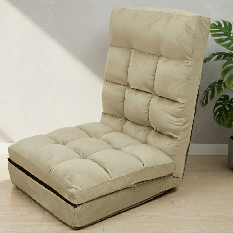 座椅子 おしゃれ 一人掛け リクライニング ソファーベッド ファブリック 北欧 フロアチェアー ローソファー 1年保証 | WEIMALL | 05