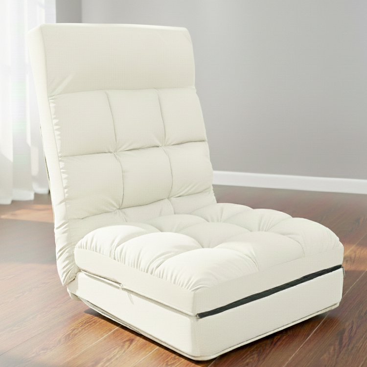 座椅子 おしゃれ 一人掛け リクライニング ソファーベッド ファブリック 北欧 フロアチェアー ローソファー 1年保証 | WEIMALL | 03