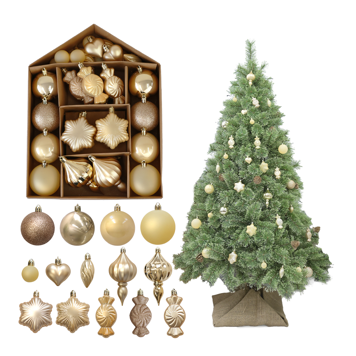 WEIMALL（ウェイモール） クリスマスツリー 120cm おしゃれ