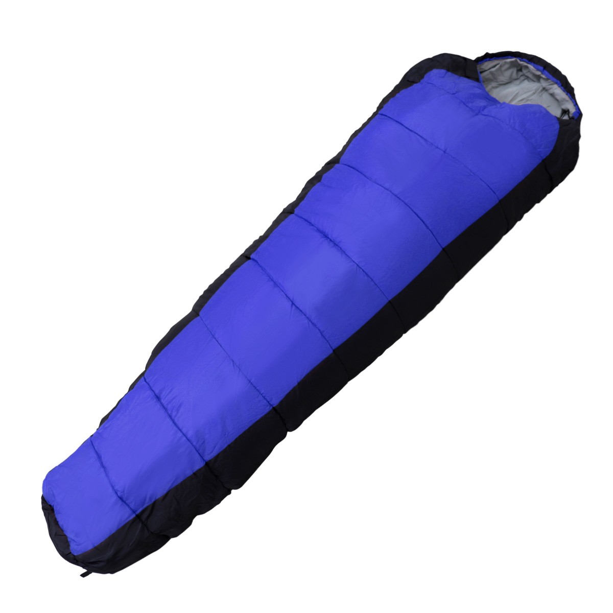 寝袋 マミー型 収納袋付 コンパクト シュラフ キャンプ ツーリング 