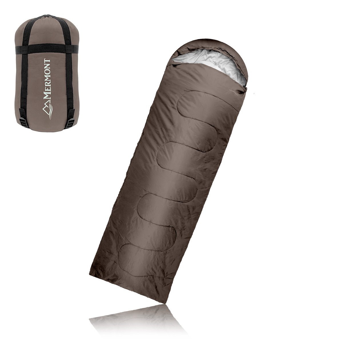 寝袋 冬用 最強 シュラフ コンパクト 封筒型 キャンプ用品 洗える 190T 連結可能 ねぶくろ アウトドア オールシーズン 防災グッズ 車中泊 暖かい 登山 | MERMONT | 05