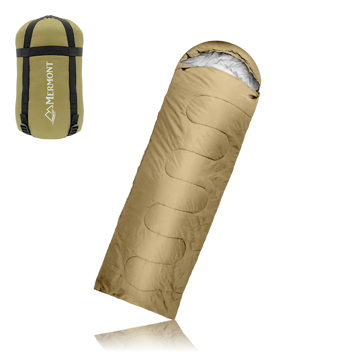 寝袋 冬用 最強 シュラフ コンパクト 封筒型 キャンプ用品 洗える 190T 連結可能 ねぶくろ アウトドア オールシーズン 防災グッズ 車中泊 暖かい 登山 | MERMONT | 06