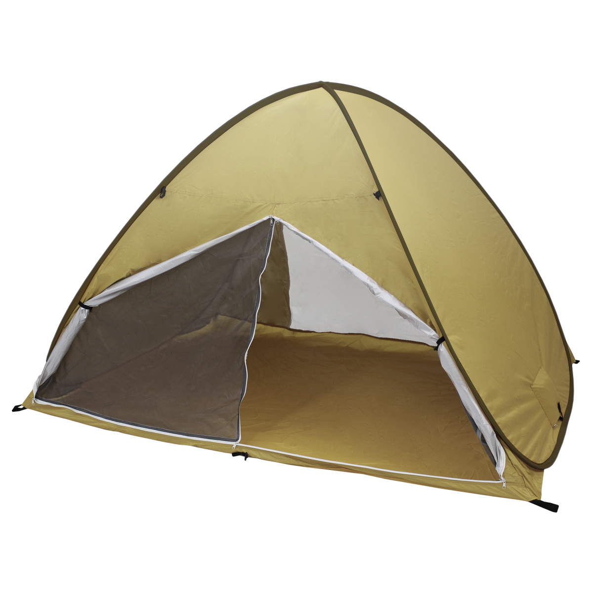 テント サンシェードテント ワンタッチテント 2人用 3人用 簡単 ポップアップ UVカット 収納袋付き ペグ付き 海 デイキャンプ 紫外線防止  キャンプ ソロキャンプ