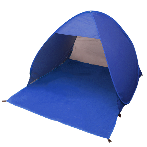 テント 1人用 2人用 ポップアップ ワンタッチ 簡単設置 UVカット 収納袋付き ペグ付き 全5色 ビーチテント 紫外線防止 フルクローズ メッシュスクリーン 防災｜weimall｜03