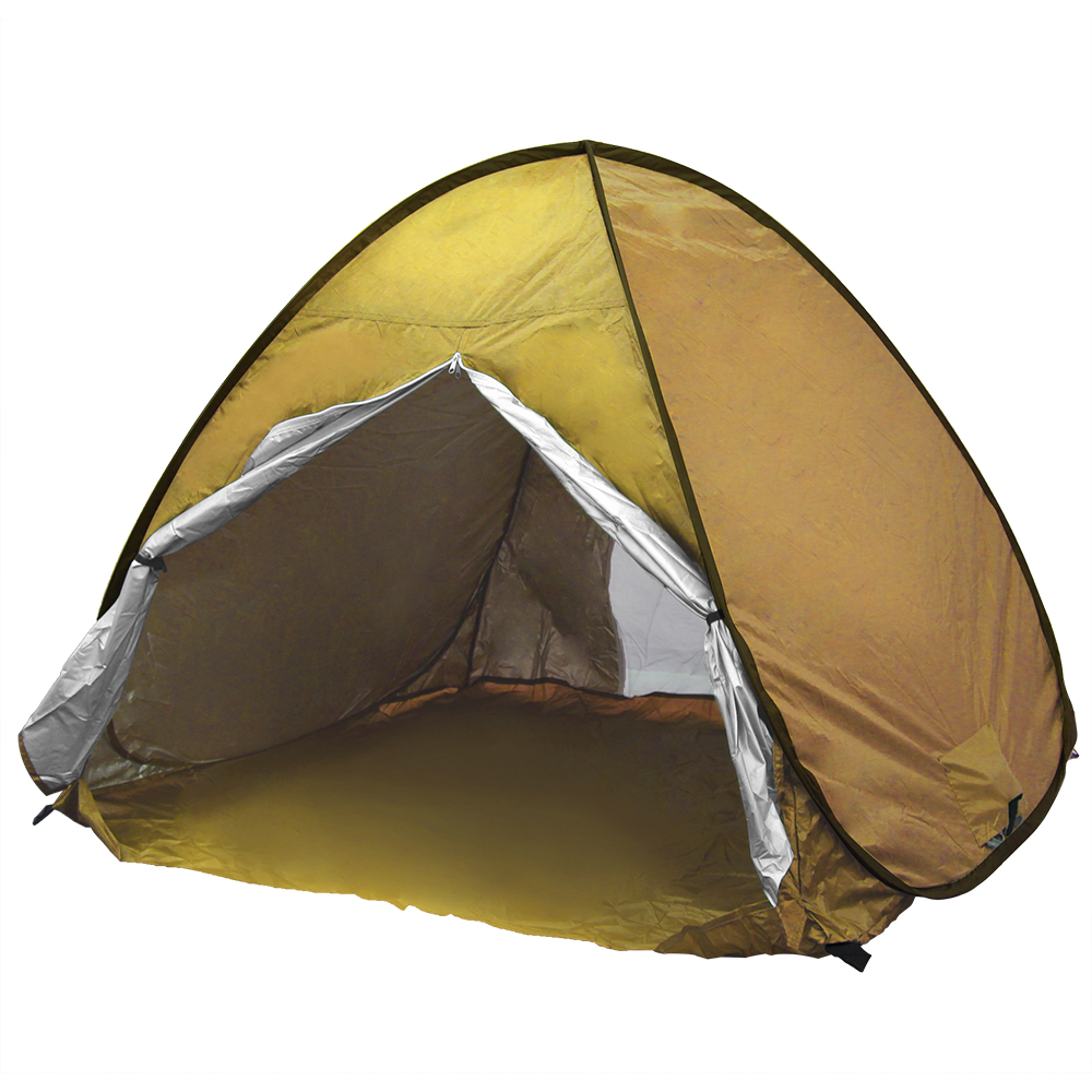 サンシェードテント テント ポップアップ ワンタッチテント 2人用 3人用 UVカット 収納袋付き ペグ付き メッシュスクリーン 紫外線防止 キャンプ アウトドア｜weimall｜04