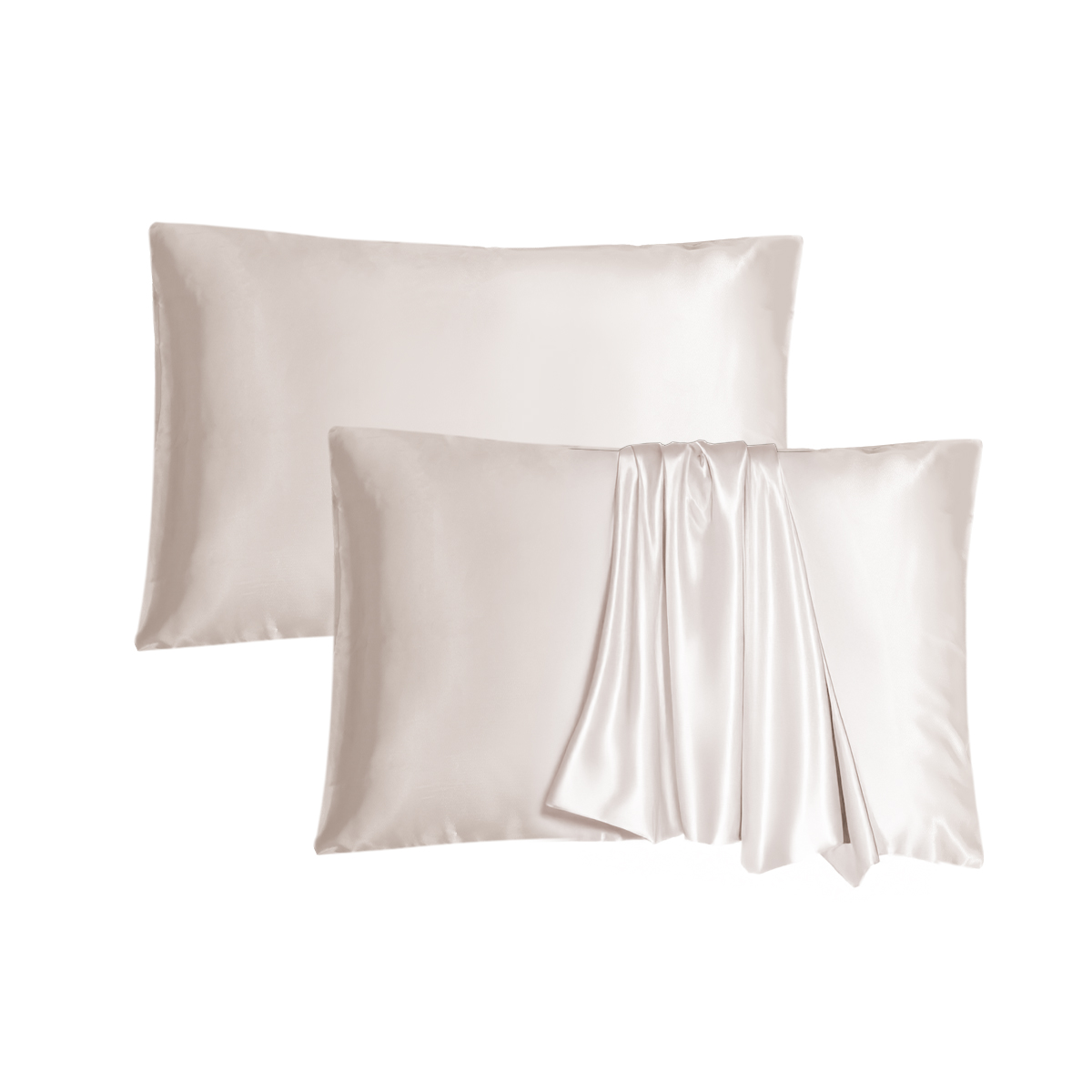 シルク枕カバー 2枚セット 洗える 封筒式 美髪 保湿 ヘアケア対応 まくらカバー 40×60 45×65 50×75cm | WEIMALL | 02