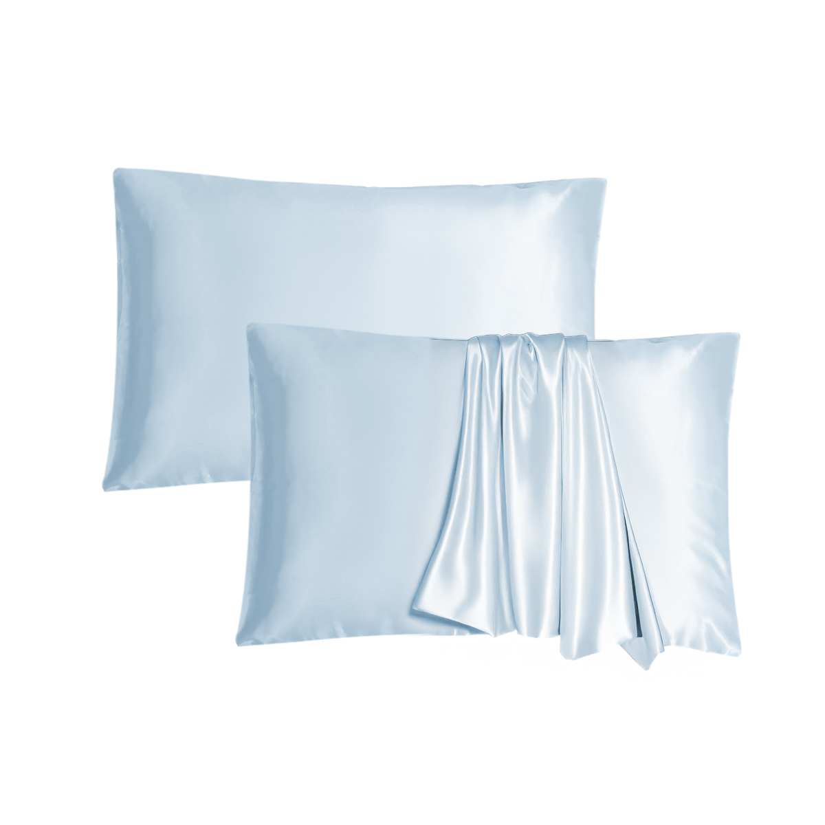 シルク枕カバー 2枚セット 洗える 封筒式 美髪 保湿 ヘアケア対応 まくらカバー 40×60 45×65 50×75cm | WEIMALL | 01