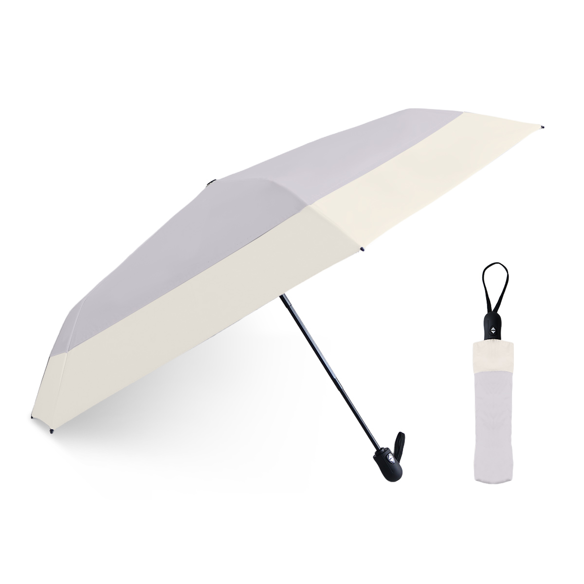 完全遮光 日傘 折りたたみ 形状記憶 5秒でたためる 放射冷却 -18℃体感 UVカット率100％ 晴雨兼用 自動開閉 超軽量 レディース | WEIMALL | 02