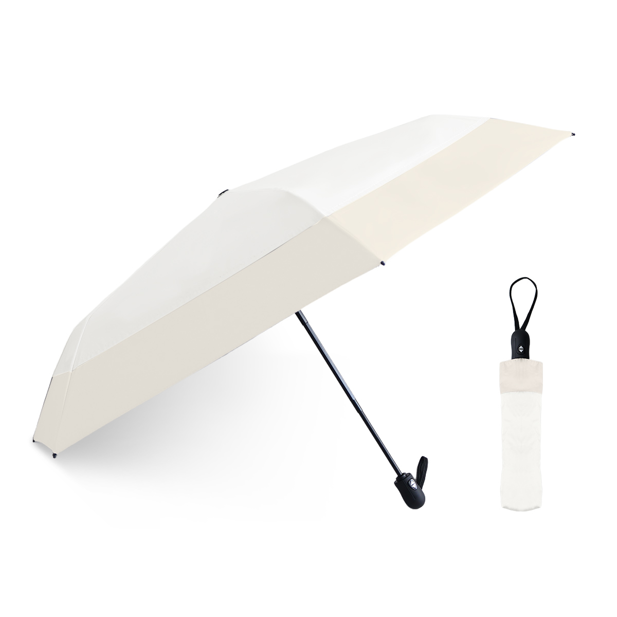 完全遮光 日傘 折りたたみ 形状記憶 5秒でたためる 放射冷却 -18℃体感 UVカット率100％ 晴雨兼用 自動開閉 超軽量 レディース | WEIMALL | 01