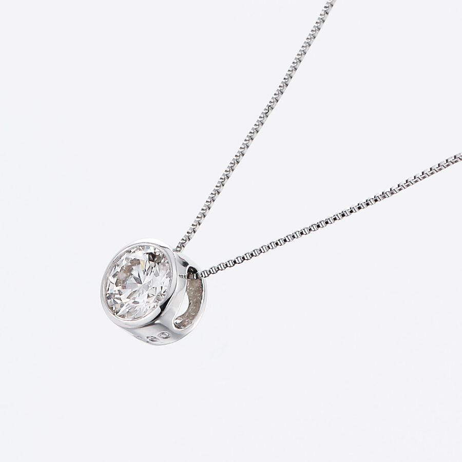 DAIYA（ダイヤ） ダイヤモンド ネックレス 一粒 0.3ct プラチナ900