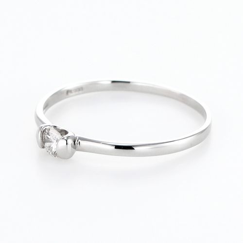 ダイヤモンド リング プラチナ 0.1カラット レディース ダイヤリング