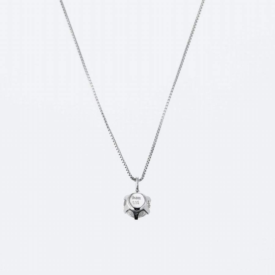 一粒ダイヤモンド ネックレス DAIYA（ダイヤ） プラチナ ダイヤモンド ネックレス 一粒 0.40ct 0.50