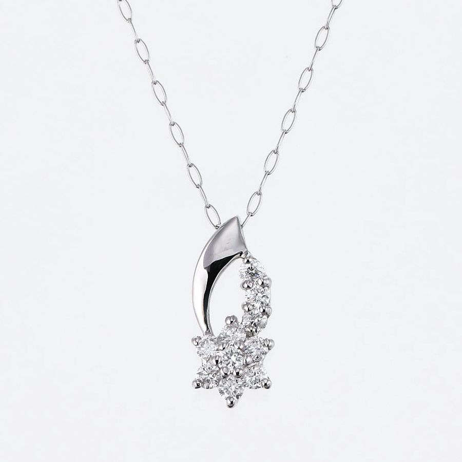 DAIYA（ダイヤ） スイートテン ダイヤモンド ネックレス 10石 0.2ct