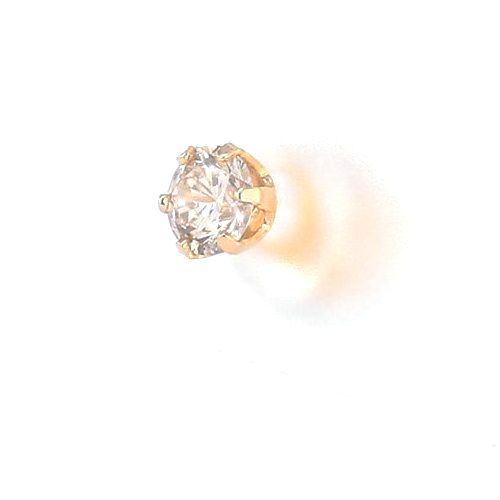 DAIYA（ダイヤ） ダイヤモンド ピアス 片耳 K18 一粒 レディース