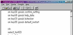 ハンディターミナル 8000シリーズ サイファーラボ Cipher LAB BASIC言語で容易にアプリケーション開発