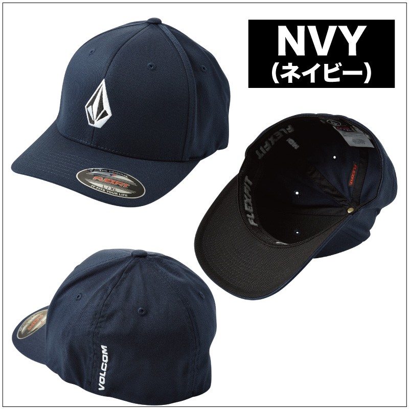ボルコム VOLCOM キャップ メンズ Full Stone Xfit フレックスフィット ...