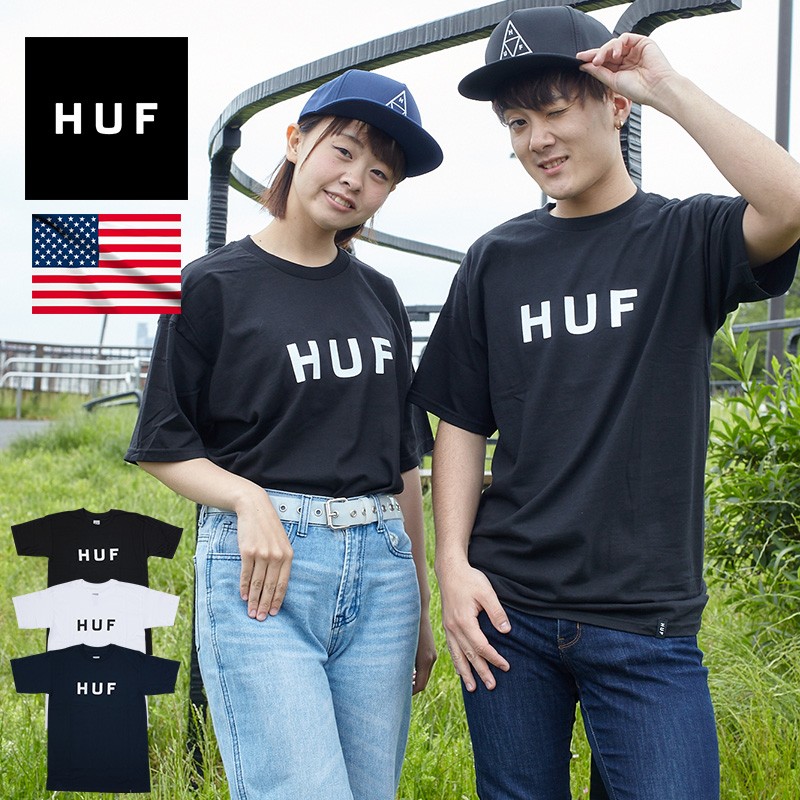 HUF ハフ Tシャツ メンズ 半袖 Original Logo SS Tee 定番モデル 正規品 USAモデル