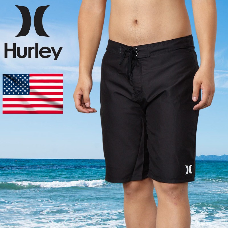 夜空 ○美品○HURLEY○サーフパンツ○サイズ大きめ○ウエスト調整可能