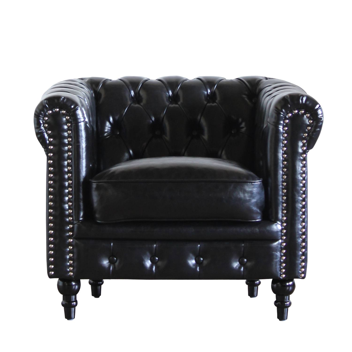 Vincent(ヴィンセント)シリーズ 1人掛け チェスターフィールド クラブ