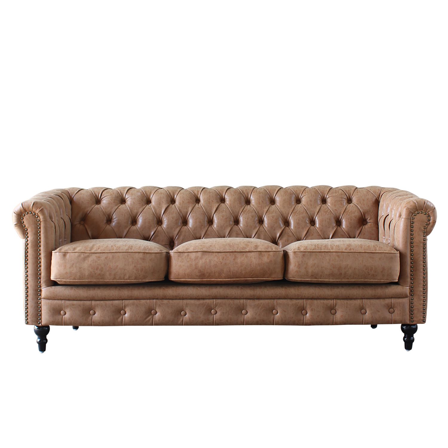 Vincent(ヴィンセント)シリーズ 3人掛け チェスターフィールド クラブ